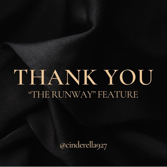 Ty @cinderella927 for the runway feature! - Picture 1 of 2